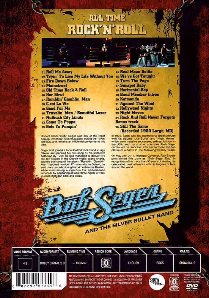 Amazon.com: Bob Seger And The Silver Bullet Band: All Time